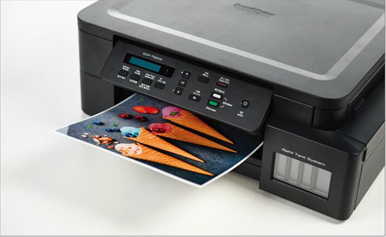 兄弟(brother) 兄弟dcp-t725dw彩色喷墨多功能双面打印机复印扫描一体